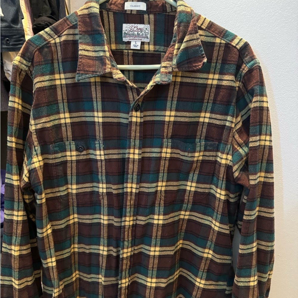 J.Crew midweight flannel